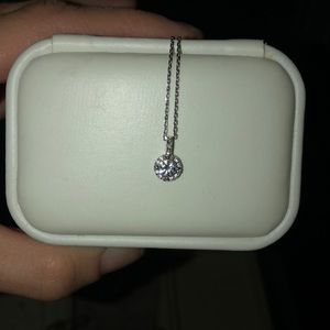14KT Diamond Necklace .25 CT